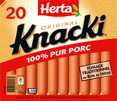 KNACKI Original saucisses pur porc