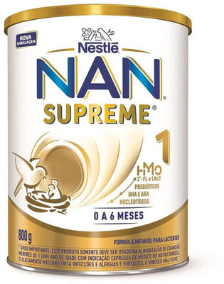 Fórmula Infantil Para Lactentes Nan Supreme 1 Lata 800g