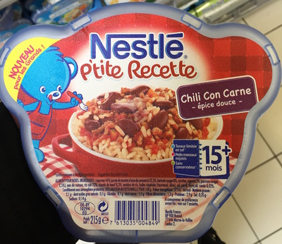 P'tite recette Chili Con Carne