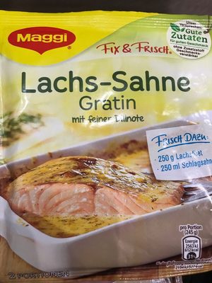 Lachs-Sahne-Gratin front packaging
