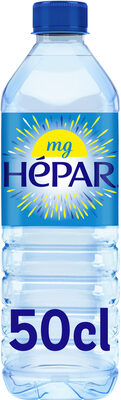 HEPAR eau minérale naturelle 50cl front packaging