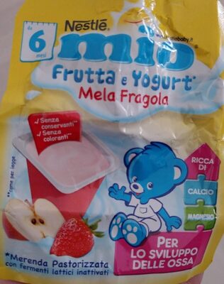 Nestle Mio frutta e yogurt mela fragola
