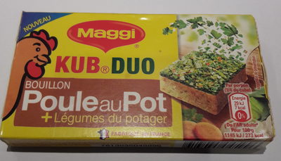 Kub Duo - Bouillon de Poule au Pot + Légumes du Potager
