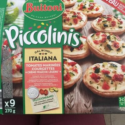 PICCOLINIS mini-pizzas surgelées Italiana