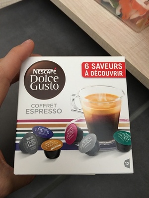 Coffret Espresso front packaging