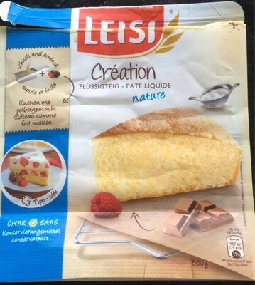 Création pâte liquide