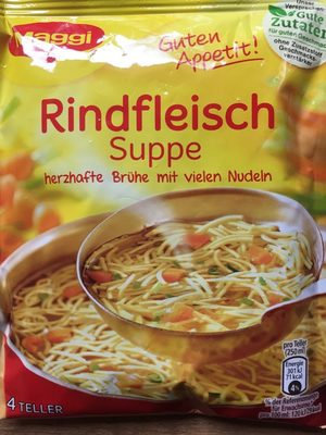 Suppe mit Rind