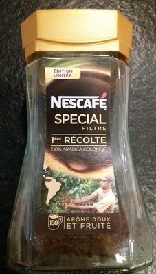 Nescafe spécial filtre front packaging