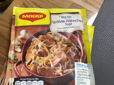 Tütchen - Spätzle-Hähnchen Topf front packaging