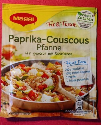 Paprika-Couscous Pfanne