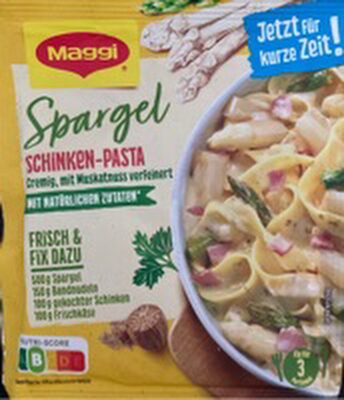 Spargel Schinken Pasta front packaging