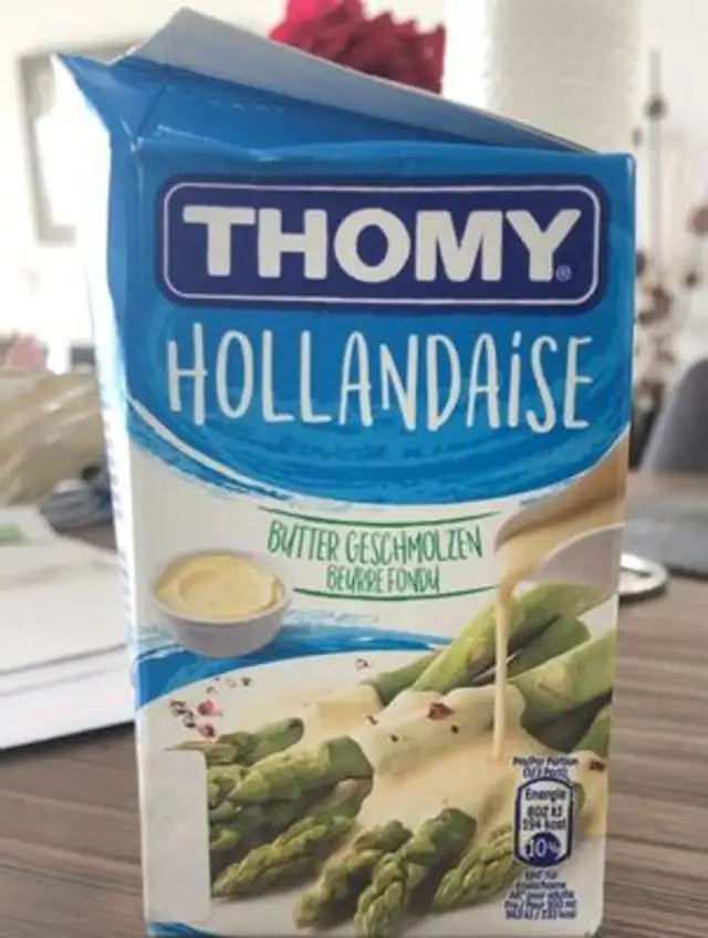 Sauce Hollandaise front packaging