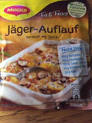 Jäger-Auflauf front packaging