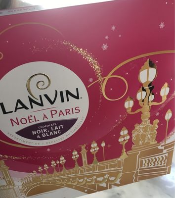 Noel à Paris chocolats noir, lait & blanc