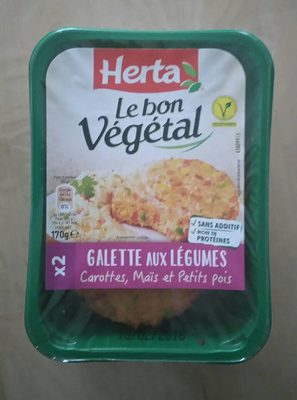 Le Bon Végétal - Galette aux Légumes