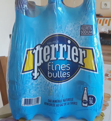 Eau minérale naturelle front packaging