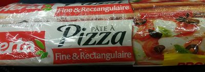 Pâte à Pizza Fine & Rectangulaire