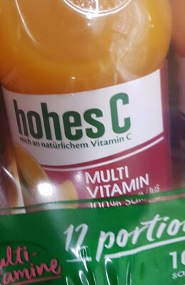 Hohes C multi vitamine
