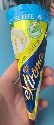 Frisco Extrême lemon & lime front packaging