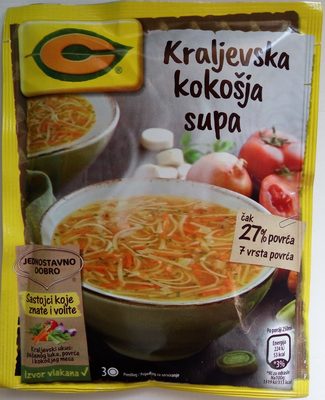 C Kraljevska kokošja supa