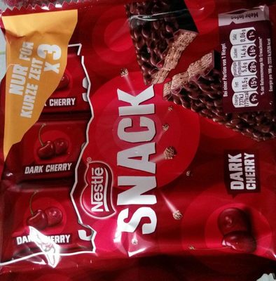 Snack dark cherry