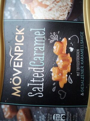 Mövenpick Salted Caramel front packaging