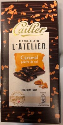 Caramel pointe de sel - chocolat noir
