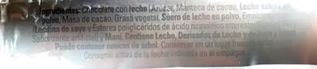 Sublime stick ingredients label