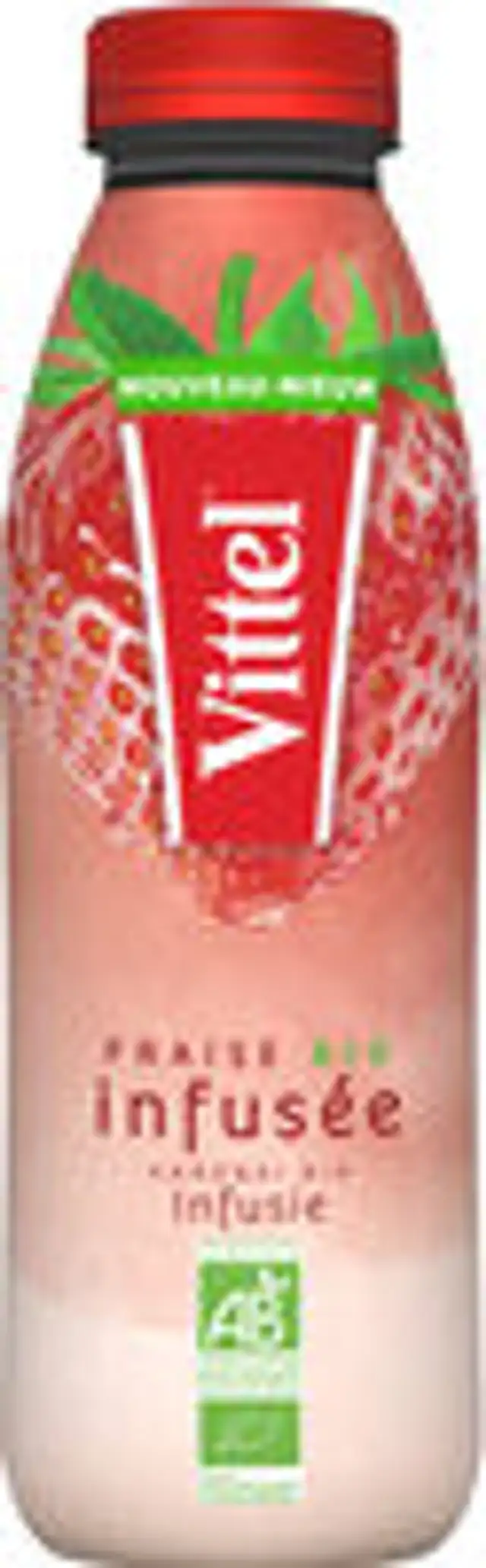 VITTEL & FRUITS BIO infusés Fraise 50cl