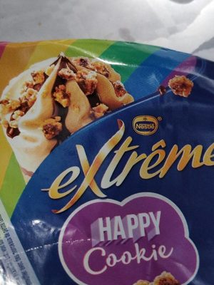 Extrême cookie front packaging