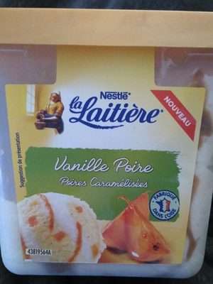 Glace Vanille Poire front packaging