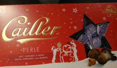 Pearl milk, caramel and black front packaging