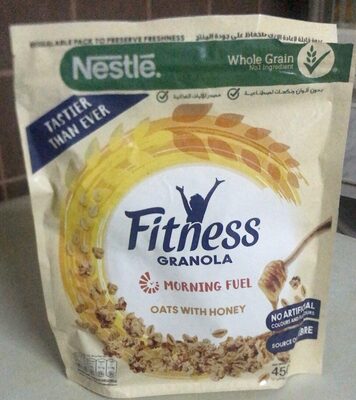 Granola clusters with honey