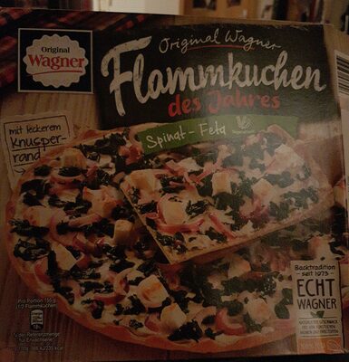 Flammkuchen Spinat Feta