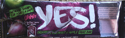 Beetroot and Apple Fruit Bar