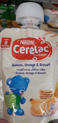 Cerelac banana orange biscuit