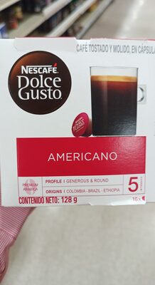 Nescafé americano capsula