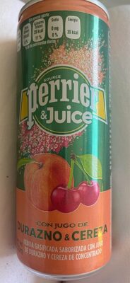 Perrier & juice front packaging