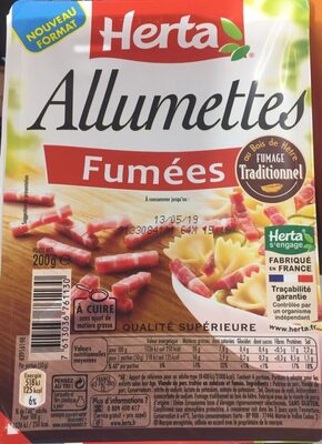 Allumettes fumées