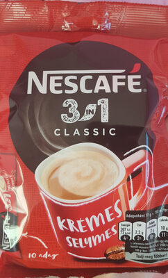 3 in 1 classic kávé front packaging