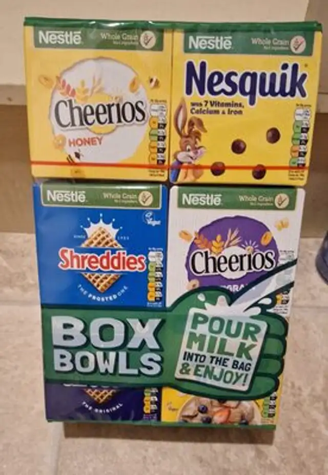 Nestle multi pack cereal