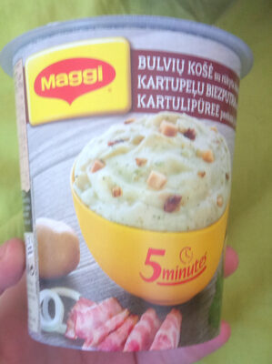 Kartupeļu Biezputra Ar Bekonu Un Grauzdiņiem