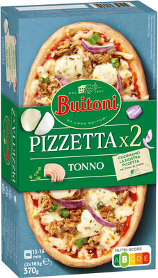 BUITONI PIZZETTA pizza surgelée Tonno 2X185g