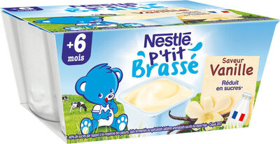 P'tit Brassé vanille front packaging