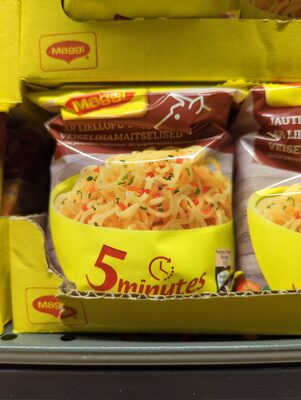 Liellopa Gaļas Nūdeles front packaging