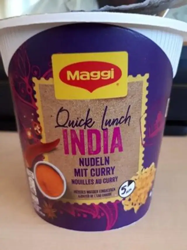 Quicklunch India front packaging