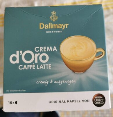 Créma d'oro Caffè latte dolce gusto