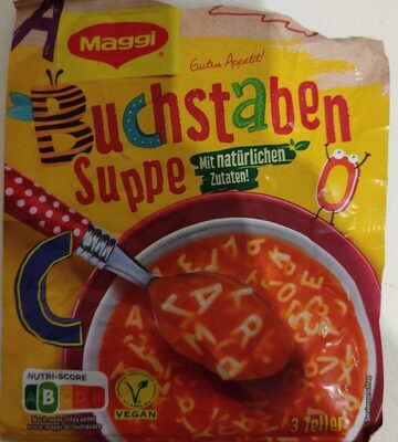 Buchstaben Tomaten Suppe 70 gr