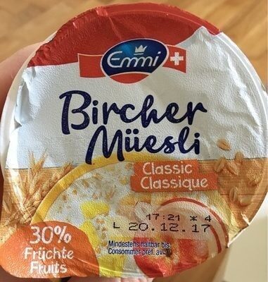 Bircher Muesli Classique