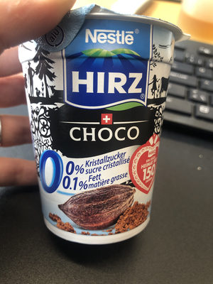Hirz choco front packaging